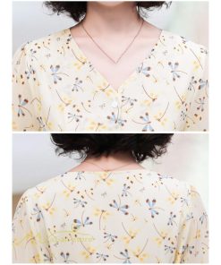 ミディアム | Aラインワンピース レディース ワンピース 着痩せ 上品 ハイウエスト サマーワンピース おしゃれ ゆったり Vネック 20代 30代 通勤 通学 お出かけ 40代 韓国風