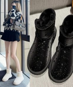 ムートンブーツ | 裏起毛 ショートブーツ