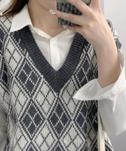 ニット・セーター | ニットベストレディース秋冬ニットトップス