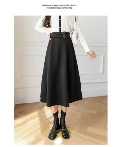 スカート | フレアレディース 秋 冬 秋冬 ミモレ丈 ロング丈 あったか Aライン 通勤 通勤 大人上品 20代30代40代50代 知的 フォーマル 綺麗