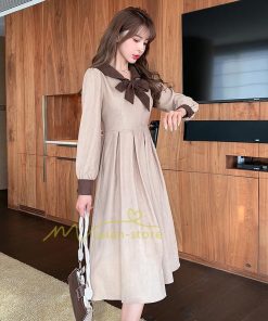 ミディアム | ワンピース レディース おしゃれ ロングワンピ 40代 50代 膝丈ワンピース 韓国風 着痩せ 大人可愛い 通勤 秋服 カジュアル 春夏 20代30代 レトロ風 上品 二次会