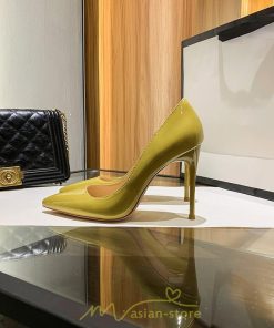 パンプス | 6cm8cm10cmヒール エナメル ハイヒール ピンヒール ポインテッドトゥ 美脚黄色 黒 ワイン ヌードカラー フォーマル 痛くない パーティー 女性