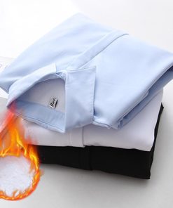 シャツ・ブラウス | 裏起毛シャツレディース 秋冬シャツ 暖かいインナー女性シャツ 長袖トップス 30代 50代 20代 シャツブラウス 40代 白 フォーマル ワイシャツ オフィス OL