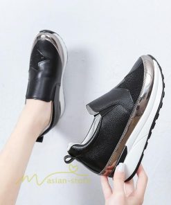 スニーカー | スリッポン レディース おしゃれ 紐なし インソール スリッポン大人カジュアル 厚底スリッポン ローカットスニーカーレディース 厚底スニーカー