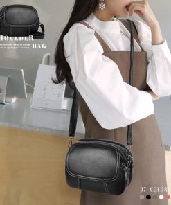 ショルダーバッグ | ポシェット 合皮かばん 斜め掛け 小さめ PUレザー 肩掛けバッグおしゃれ カジュアル ミニ シンプル レディース
