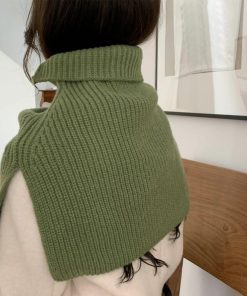 マフラー | タートルネック ニットウォーマー 韓国風