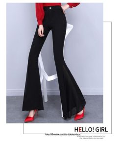 チノ・テーパード・ジョガー・スキニーパン | ロングパンツ レディース ハイウエスト フレアパンツ 着痩せ 通勤 OL オフィス 美脚ライン 秋冬 暖か オシャレ 50代 30代 無地 20代 40代 送料無料