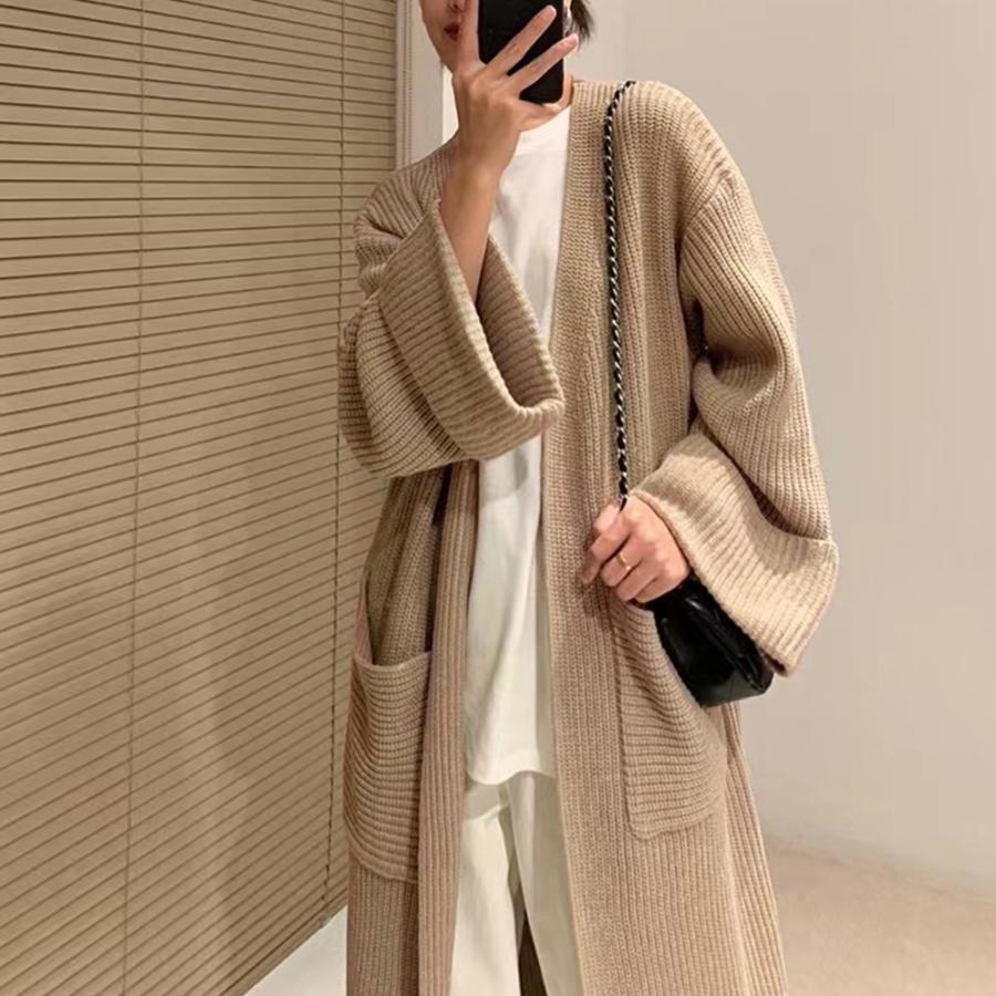 カーディガン | ロング ニットレディース