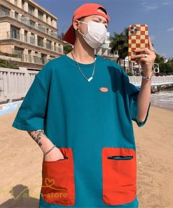 Tシャツ | Tシャツ メンズ カットソー ゆったり 半袖 20代 カジュアル おしゃれ ポケット 体型カバー 半袖tシャツ 大きいサイズ ギフト プレゼント 30代 シンプル 40代