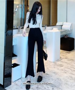 チノ・テーパード・ジョガー・スキニーパン | パンツ デニム ジーンズ レディース 美シルエットフレアハイウエストデニムパンツ ハイウエスト フレア ブーツカット ボトムス 秋 無地 送料無料 ストレッチ