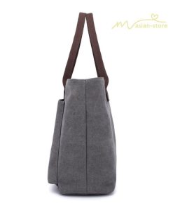 女性用バッグ | トートバッグ レディース キャンパスバッグ かばん 肩掛けバッグ 韓国風 A4対応 収納 帆布 カジュアル おしゃれ 手提げ袋 軽い 新品 エコバッグ 大容量 Bag