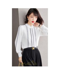 シャツ・ブラウス | ブラウス シャツ レディース 40代 上品 ブラウス きれいめ 通勤 OL ビジネス ゆったり 可愛い カジュアル 秋服 オフィス キレイめ レース 20代30代50代