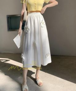 スカート | ボトムス レディース きれいめ 40代 30代 春秋 ロング丈 おしゃれ カジュアルブ無地 通勤 着痩せ 韓国風 OL 20代30代40代50代 ウエストゴム