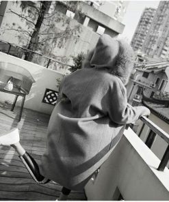 チェスターコート | 即日発送 フードコート 膝した丈コート 冬コーデ 大きいサイズ ジャケット 可愛い ゆったり レディース パーカーコート 大人 ファー付き