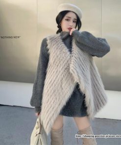 ベスト | ボリュームフェイクファーファー毛皮レディース 冬 フェイクファー 毛皮コート アウター ノースリーブ ふわふわ 前開き 秋冬 ジレ