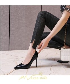 パンプス | 美脚ハイヒール ピンヒール フォーマル パーティー つやあり 結婚式 二次会 通勤用 仕事 30代 40代 プレゼント レディース 卒業式 オシャレ 入園式