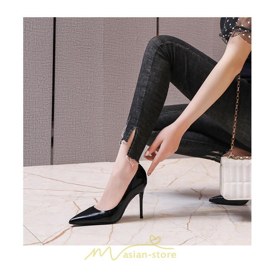 パンプス | 美脚ハイヒール ピンヒール フォーマル パーティー つやあり 結婚式 二次会 通勤用 仕事 30代 40代 プレゼント レディース 卒業式 オシャレ 入園式