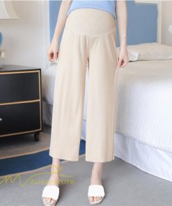 パンツ レギンス | ワイドパンツ マタニティ パンツ レディース サマー 9分丈 夏 新作 無地 ゆったり ガウチョパンツ 体型カバー マタニティパンツ マタニティウェア 大きいサイズ