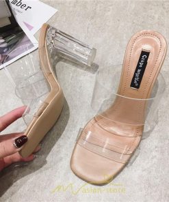 パンプス | ハイヒール ヒール5cm7cm9cm オープントゥ レディース 夏 サンダル 太めヒール お出かけ 歩きやすい 痛くない 美脚靴 海 トレンド カワイイ 滑り止め