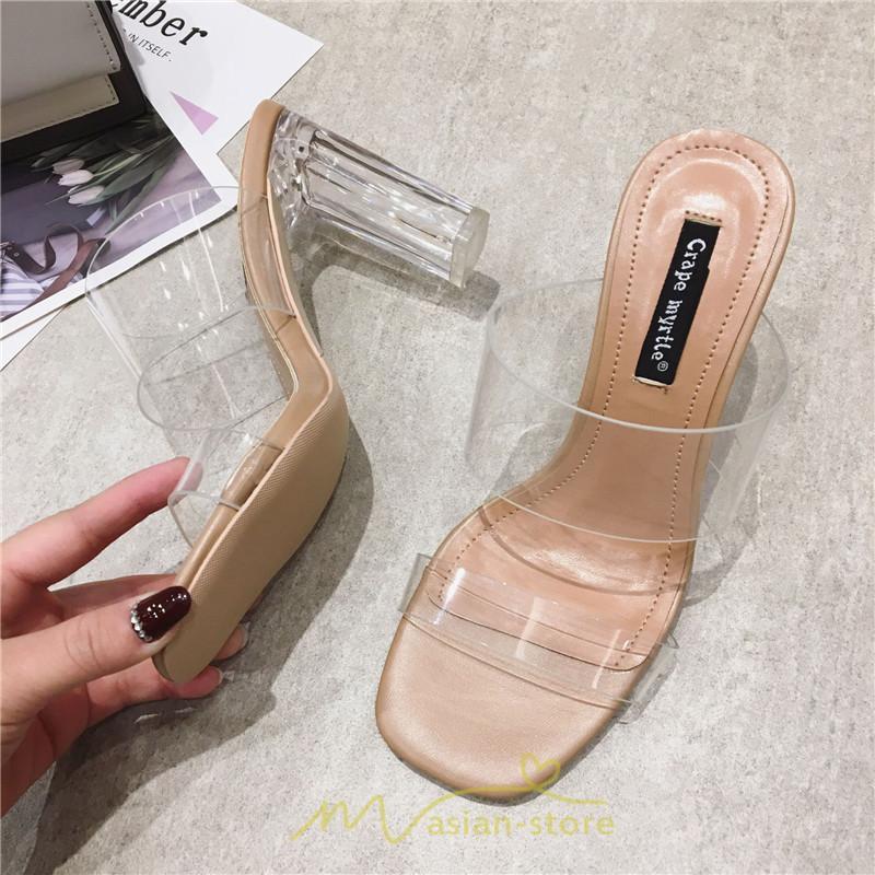 パンプス | ハイヒール ヒール5cm7cm9cm オープントゥ レディース 夏 サンダル 太めヒール お出かけ 歩きやすい 痛くない 美脚靴 海 トレンド カワイイ 滑り止め