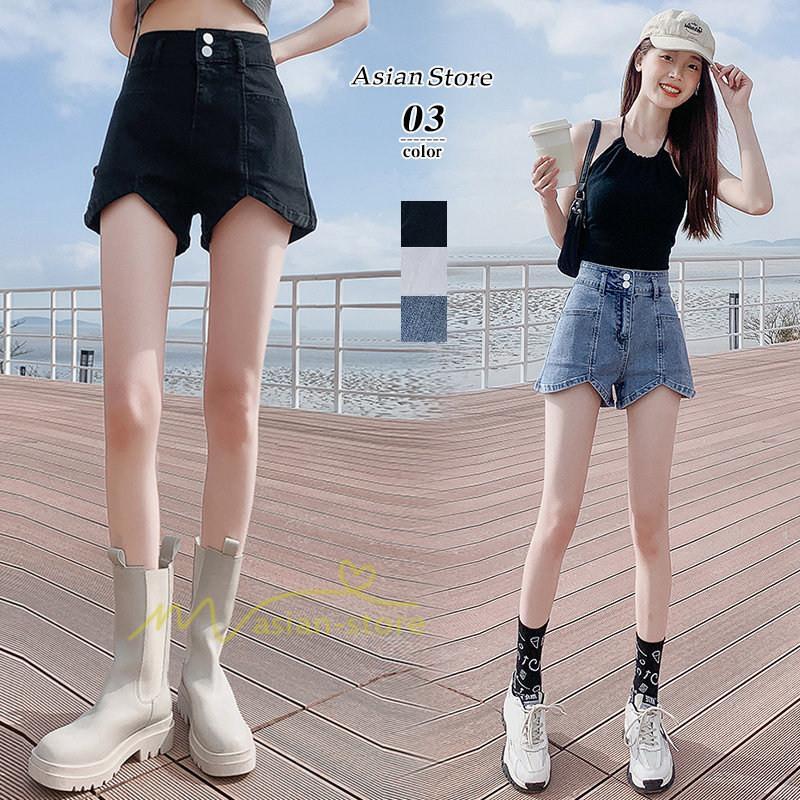 ショートパンツ | レディース デニム 短パン ジーンズ ボトムス 20代30代40代 カジュアル お出かけ 通勤通学 韓国風 ファッション 上品 着痩せ