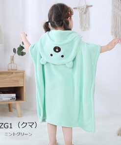 （子供）その他 | もこもこ フード付き バスタオル 速乾