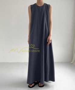 マキシ | ロングワンピース 夏ワンピース ノースリーブ タンクトップワンピース 30代40代 無地 フレアワンピース Aラインワンピース 50代60代 可愛い 大人