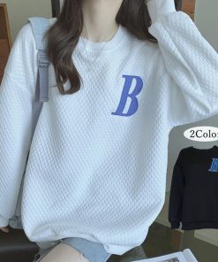 Tシャツ・カットソー | スウェット 英字ロゴ トレーナー 長袖