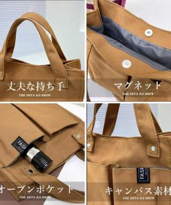 ハンドバッグ | キャンバスバッグ ミニ ハンドバッグ韓国