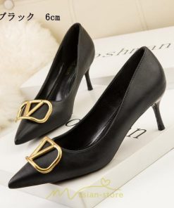 パンプス | ハイヒール 黒 ブラック ベージュ つや消し ヒール レディース ピンヒール ポインテッドトゥ セクシー 可愛い 高め OL 6センチ9.5センチ 通勤 女性