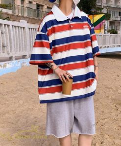 Tシャツ | ポロシャツ メンズ ボーダー 半袖シャツ カットソー メンズゆったり カジュアル 夏新作 おしゃれ ポロ サマーシャツ カッコウイイ 夏 プレゼント 上品