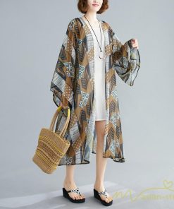 カーディガン | レディース 夏 ロングロングアウター UVカット 紫外線 冷房対策 夏ロング 羽織 前開き 大きいサイズ 体型カバー