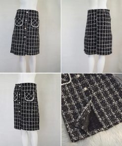 タイトスカート | スリット チェック柄