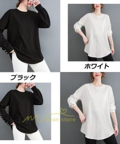 ｔシャツ・カットソー | カットソー チュニック レディース トップス 体型カバー シンプル フレア ゆったり 20代30代40代50代 通勤通学 カジュアル 上品 着痩せ 夏物 お出かけ 無地人気