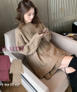 ニット・セーター | 韓国 ニット セットアップ ミニスカート