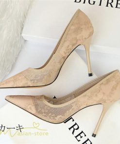 パンプス | ハイヒール 痛くない レディース ピンヒール 幅広 走れる 美脚 オフィス シューズ 女性 大きいサイズ 結婚式 ファッション 卒業式 パーティ