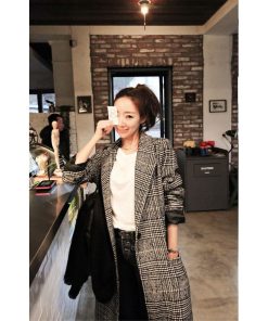 セール | グレンチェック ロング 千鳥柄ロングコート 大きいサイズ チェック柄 チェスターコート ロングコート レディース オーバーサイズ 秋冬物 コート アウター 冬