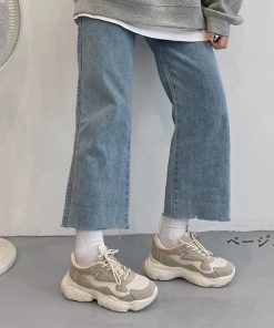 ショートブーツ | ダッドスニーカー レディース 韓国風