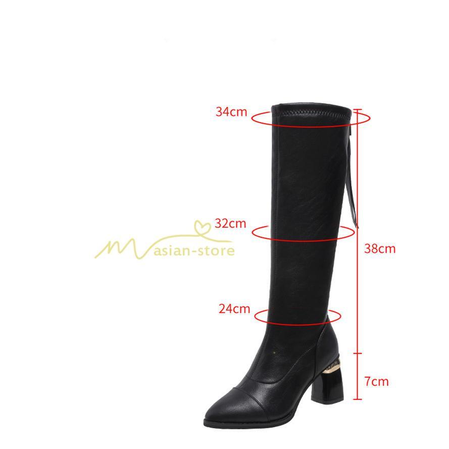 ロングブーツ | ブーツ ヒール カジュアル レディース 靴 シューズ お出かけ 秋冬 ロング丈ブーツ ジョッキーブーツ 春秋冬 美脚 黒靴 太ヒール 大人