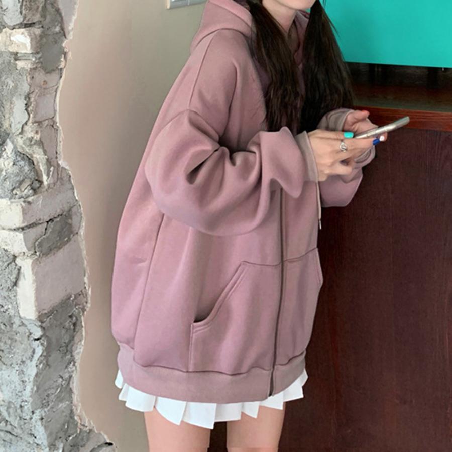 パーカ | 裏起毛 スウェットパーカー レディース