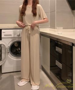 パジャマ ルームウェア | パジャマ レディース 夏 半袖 ルームウェア 涼しい 部屋着 ナイトウェア 寝間着 上下セット 薄手パジャマ 柔らかく軽い薄手の快適Tシャツパジャマ 部屋着