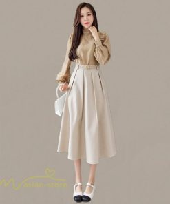 スカート | ロング丈 ボトムス レディース デイリー 上品 20代30代40代50代 カジュアル 通勤通学 お出かけ 着痩せ 夏物 韓国風 エレガント 体系カバー