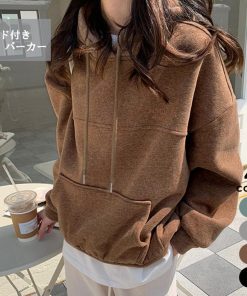 パーカ | スウェット パーカー 裏起毛 韓国風