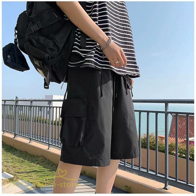 ハーフパンツ ショート | パンツ ハーフパンツ メンズ 男性着 無地 シンプル ショートパンツ 膝丈 ポケット 新作 夏コーデ おしゃれ アウトドア 通学 2XL カッコイイ お出かけ 通勤 3XL