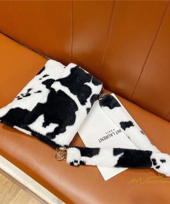 女性用バッグ | バッグ レディース ショルダーバッグ 肩掛け 可愛い 斜めがけ 鞄 かばん 黒白 もこもこ 春物