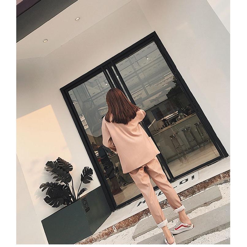 パンツスーツ | レディース 秋 春 テーラードジャケット カジュアルスーツ 30代40代 ゆったり 制服 OL フォーマル 事務服 オフィス