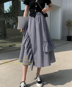 スカート | プリーツロング 春 夏 秋 マキシ 大きいサイズ フレアマキシプリーツ チェック柄 通勤通学 20代30代40代 不規則 フレア