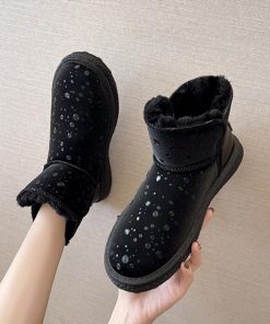 ムートンブーツ | 裏起毛 ショートブーツ