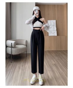 チノ・テーパード・ジョガー・スキニーパン | テーパードパンツ パンツ レディース ボトムス 美脚 楽ちん 体型カバー 無地 ハイウエスト お出掛け ロング 脚長 送料無料 高見え 綺麗 細見え