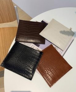 トートバッグ | ポーチ付き クロコダイル柄